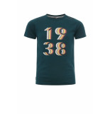 Common Heroes T-shirt petrol 1938 voor jongens in de kleur