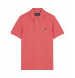 Lyle and Scott Sp400vog lyle and scott plain polo shirt, w588 electric pink