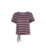 O'Neill lw striped knotted t-shirt -