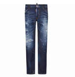 Dsquared2 Ripped jeans met verfspetters