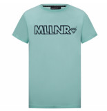 MLLNR heren t-shirt model clark stretch mint