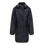 Only Konstationa hooded rain coat cp otw
