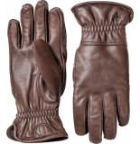 Hestra Gloves deerskin winter dark brown