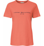 Tommy Hilfiger Logo t-shirt koraal