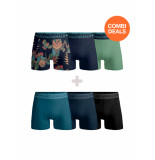 Muchachomalo Men 3-pack + 3-pack boxer shorts /solid