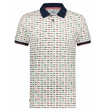 A Fish Named Fred 24.03.328 polo scooter print white