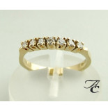 Atelier Christian Gouden ring met diamanten