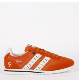 Q1905 Sneaker cycloon roest oranje/wit