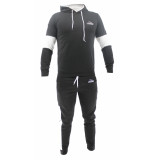 Legend Sports Functioneel joggingpak heren/dames zwart & wit polyester
