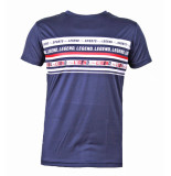 Legend Sports T-shirt quote kids/volwassenen navy polyester/katoen