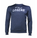 Legend Sports Trui/sweater dames/heren slimfit design legend navy