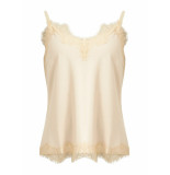 Coster Copenhagen Nude lace top met kant -