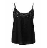 Comma Top met broderie -