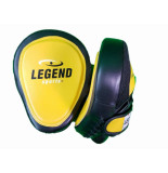 Legend Sports Focus pads zwart/geel leer