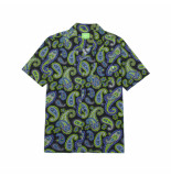 HUF Shirt man paisley s/s woven top bu00145.psl