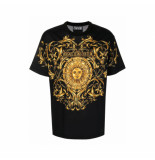 Versace Jeans T-shirt man reg panel print baroque sun 72gah6rb.g89