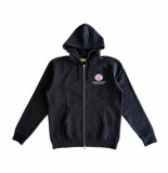 New Amsterdam Surfassociation Sweatshirt man zip hoodie 084001.blk
