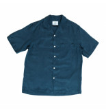 Portuguese flannel Shirt man dogtown ss ss220063.blu
