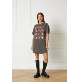 Refined Department R22043103 knitted oversized t-shirt dress bella