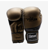 Forza synthetic boxing gloves antique gold -