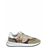Philippe Model Tyld tropez 2.1 low woman camou militaire rose