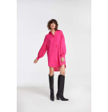 Alix The Label 2204380580 woven pink blouse dress