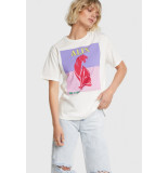 Alix The Label 2205892670 knitted pastel panther t-shirt