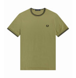 Fred Perry Twintipped t-shirt sage green