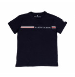 Marina yachting T-shirt man logo petto rigato 4010.65000