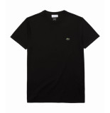 Lacoste T-shirt pima cotton regular fit black