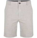 Plain Oscar shorts light grey melange