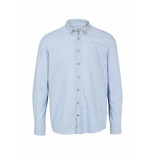 Kronstadt Dean diego cotton shirt light blue slim ks3433