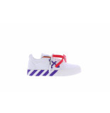 Off White Vulcanized lace up white purp