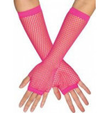Confetti Handschoenen elleboog net | pink