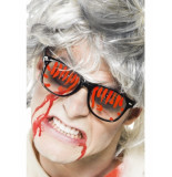 Confetti Bloederige bril | halloween bril bloody