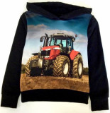Squared and Cubed Hoodie/trui tractor massey ferguson