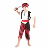 Confetti Piraat boys kostuum