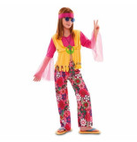 Confetti Hippie kostuum meisje