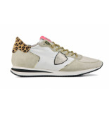 Philippe Model Dames sneakers tropez x leopard -