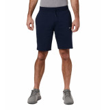 Columbia Men's logo fleece shorts navy
