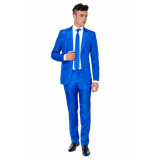 Suitmeister Solid blue suitmeister kostuum