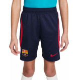 Nike Fc barcelona trainingsbroekje 2022-2023 kids blauw