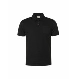 No Excess Polo solid jacquard