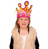 Confetti Verjaardags kroon koningin 1 jaar
