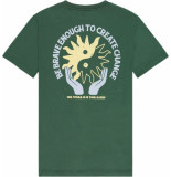 Kultivate T-shirt be brave jungle green