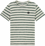 Kultivate T-shirt greenwhich & green striped