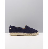 Fred de la Bretoniere Espadrilles dames 6000 dark blue suede