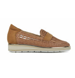Softwaves Dames leren dames instapschoenen 76331 -