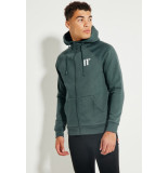 11 Degrees Core full zip hoodie spruce green sweater hood