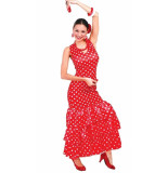 Confetti Spaanse dames jurk flamenco